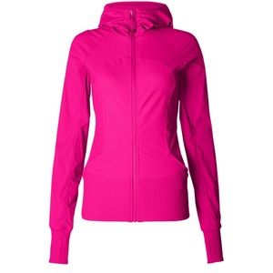 Lululemon In Flux Jacket Reversible Jeweled Magenta Pink 6